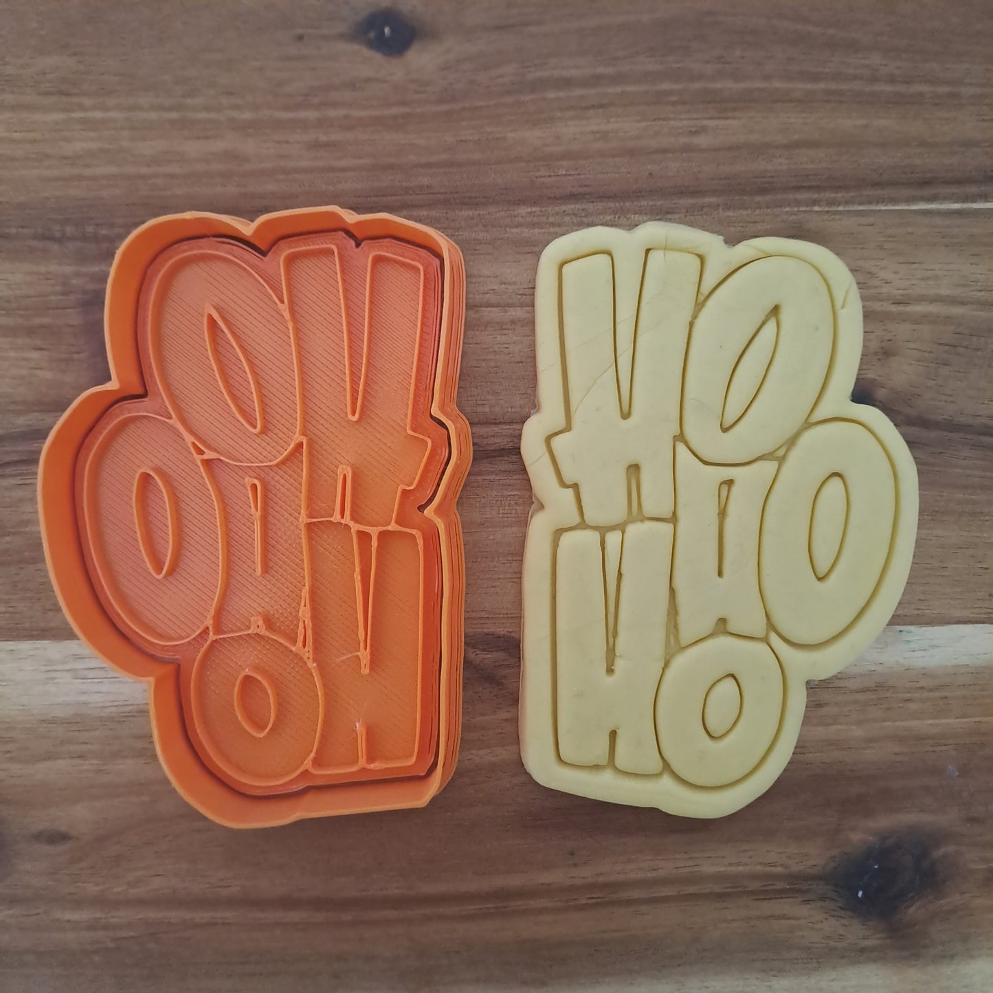 HO HO HO - Christmas - Cookies Cutter - Formina - Mold for biscuits or cake decoration