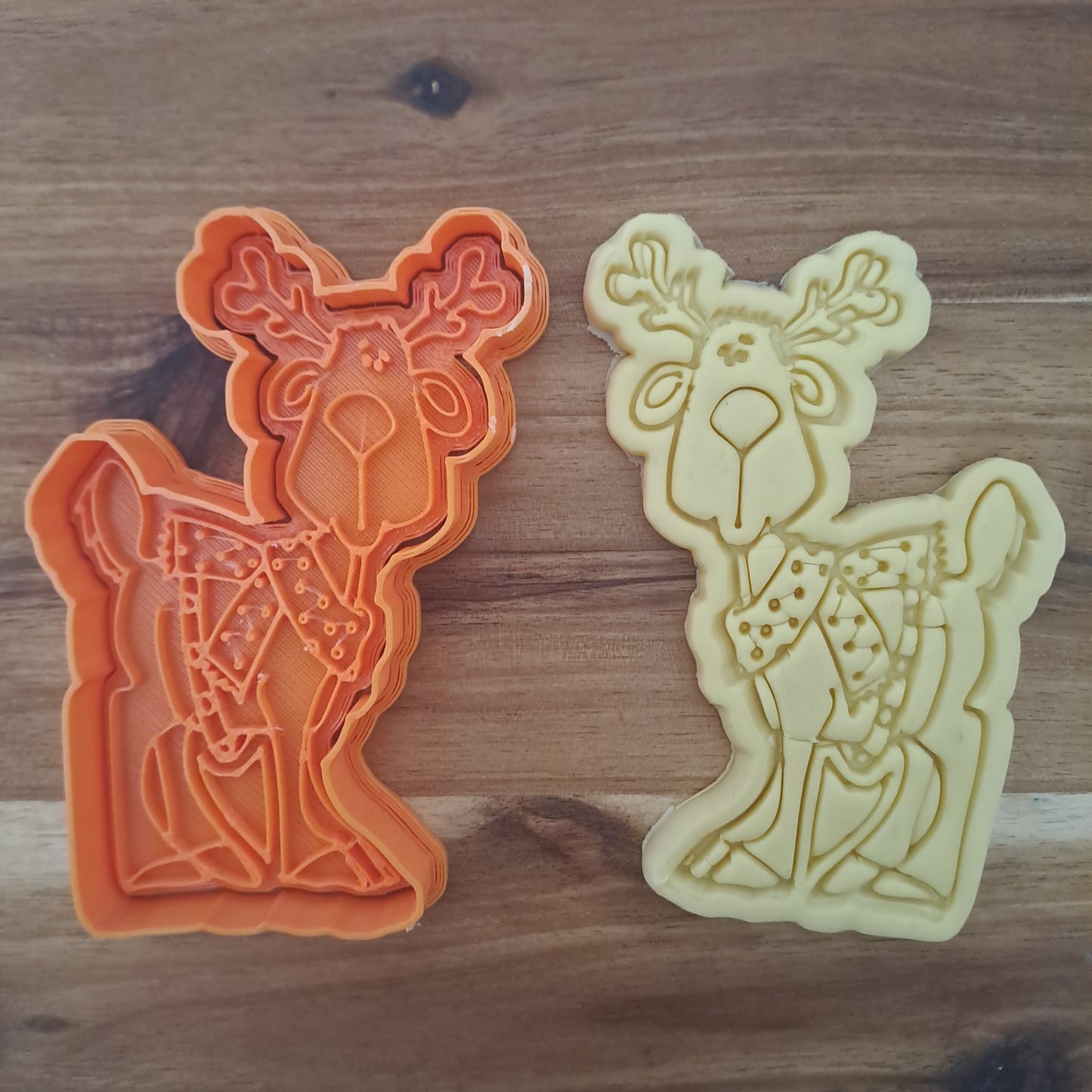 Reindeer Mod.1 - Christmas - Cookies Cutter - Formina - Mold for biscuits or cake decoration