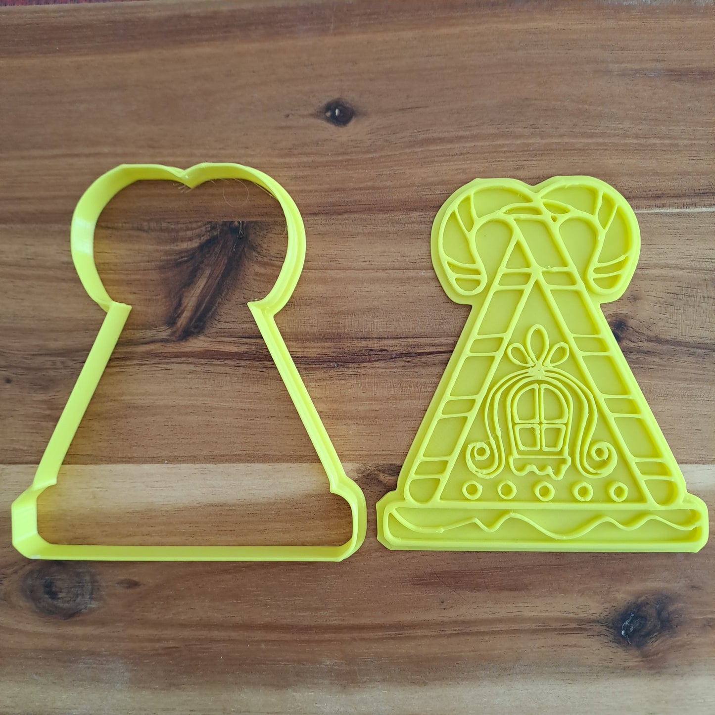 Christmas house mod.3 - cookie cutter - mold - mold - cookie cutter - 10 cm