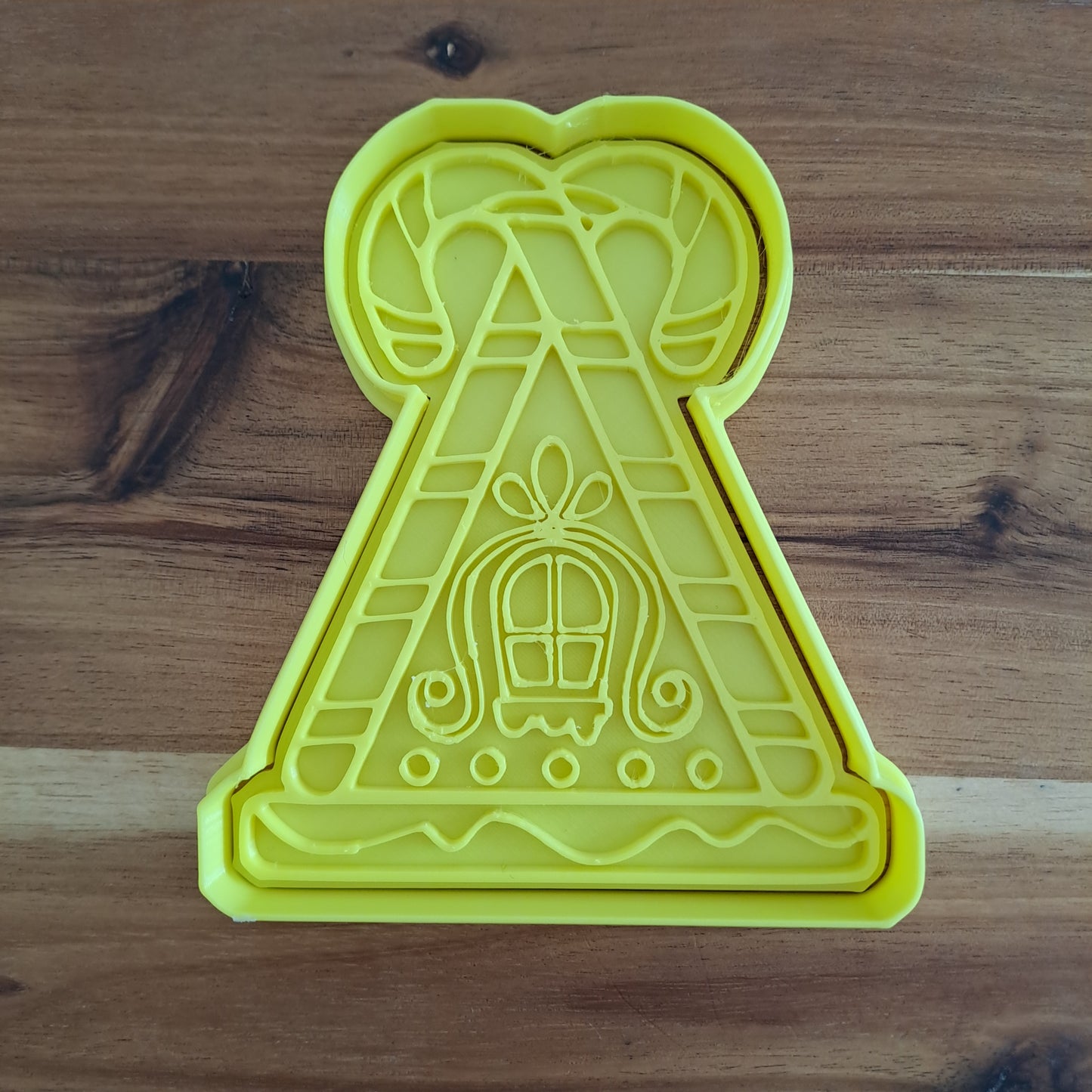 Christmas house mod.3 - cookie cutter - mold - mold - cookie cutter - 10 cm