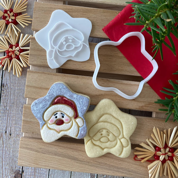 Set étoile de Noël - Emporte-pièce - Formina - Moule pour biscuits ou décoration de gâteaux