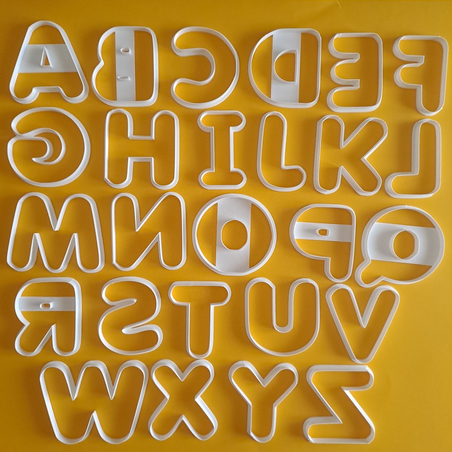 Alphabet Mod.1 - Letters 8 CM - Cutter - Cookie cutter