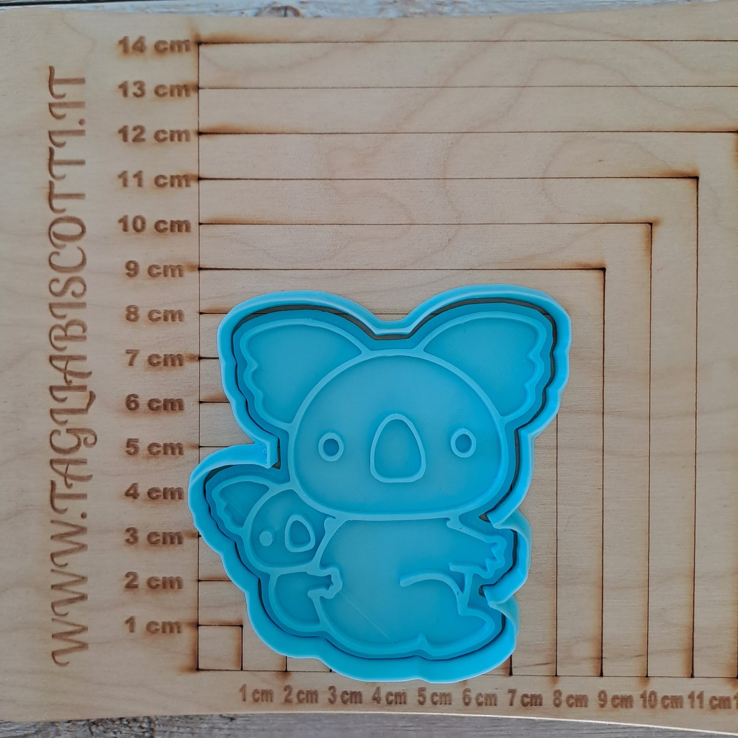 Koala con cucciolo - Tagliabiscotti - Cookies cutter - Formina - Stampo