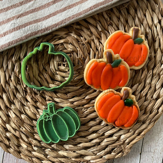 Tagliabiscotti - zucca autunnale - Halloween - cookie cutter - mod.2