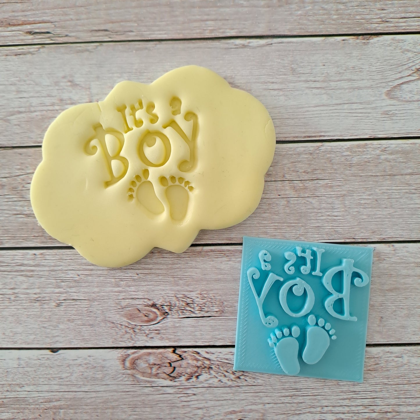 It's a Boy mod.1 - timbro - Gender reveal - New Born - Cookies Cutter - Formina per biscotti