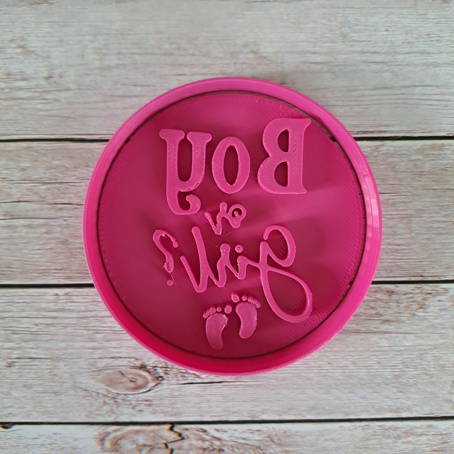 Boy or Girl mod.1 - Gender reveal - New Born - Cookies Cutter - Formina per biscotti