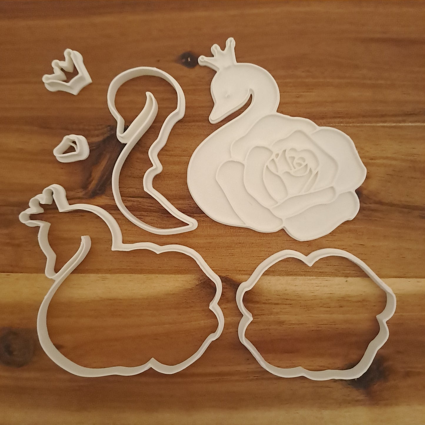 Sectioned Swan - Cookies Cutter - Form - Dimensions from 8cm to 20cm