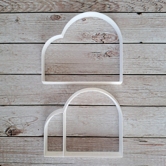 Wavy arched frame - Cookie cutter - Cookie cutters from 6cm to 10cm