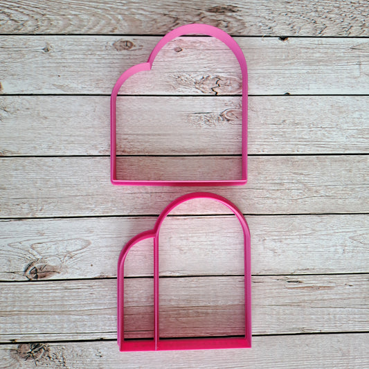 Wavy arched frame - Cookie cutter - Cookie cutters from 6cm to 10cm