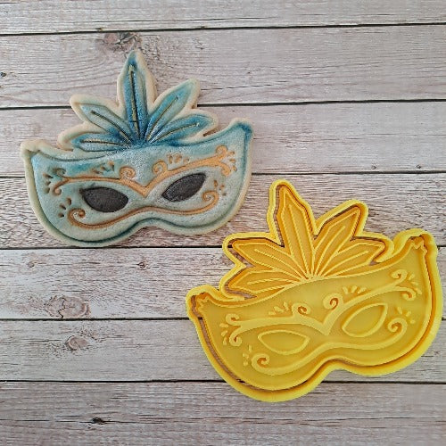 Masque de Carnaval Mod.5 - Emporte-pièces - Emporte-pièces pour desserts de carnaval - Biscuits