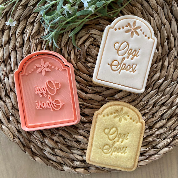 Bride and Groom Face Silhouette - Bride - Groom - Wedding - Form - Cookie cutter