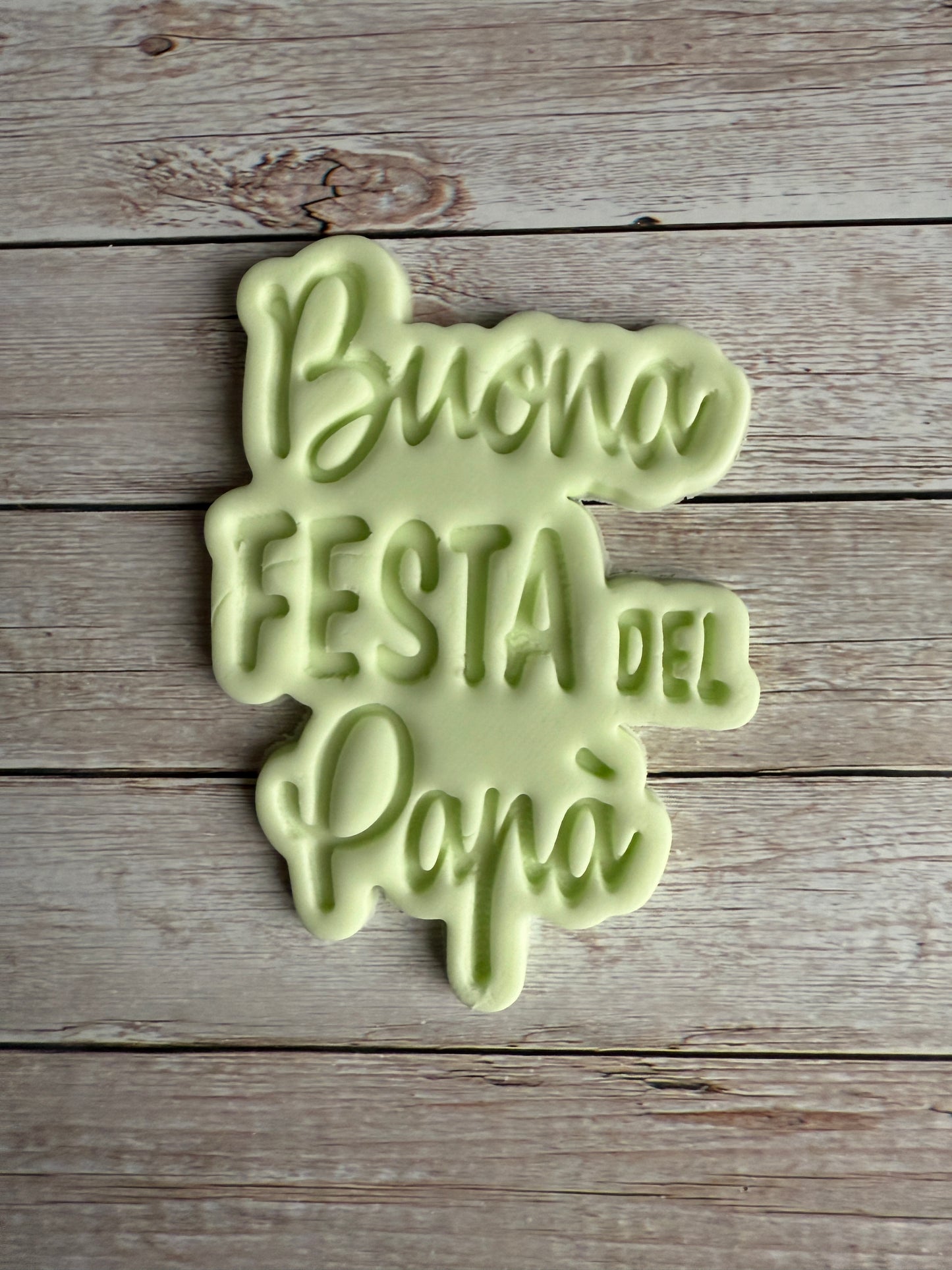 Buona festa del papà Mod.2 - Festa del Papà - Cookies cutter - Formina / Stampo per biscotti o decorazione dolci da 8 a 12cm