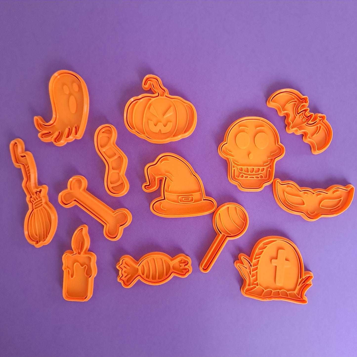 Halloween - Ensemble d'emporte-pièces 14pcs. - Moules de décoration de biscuits