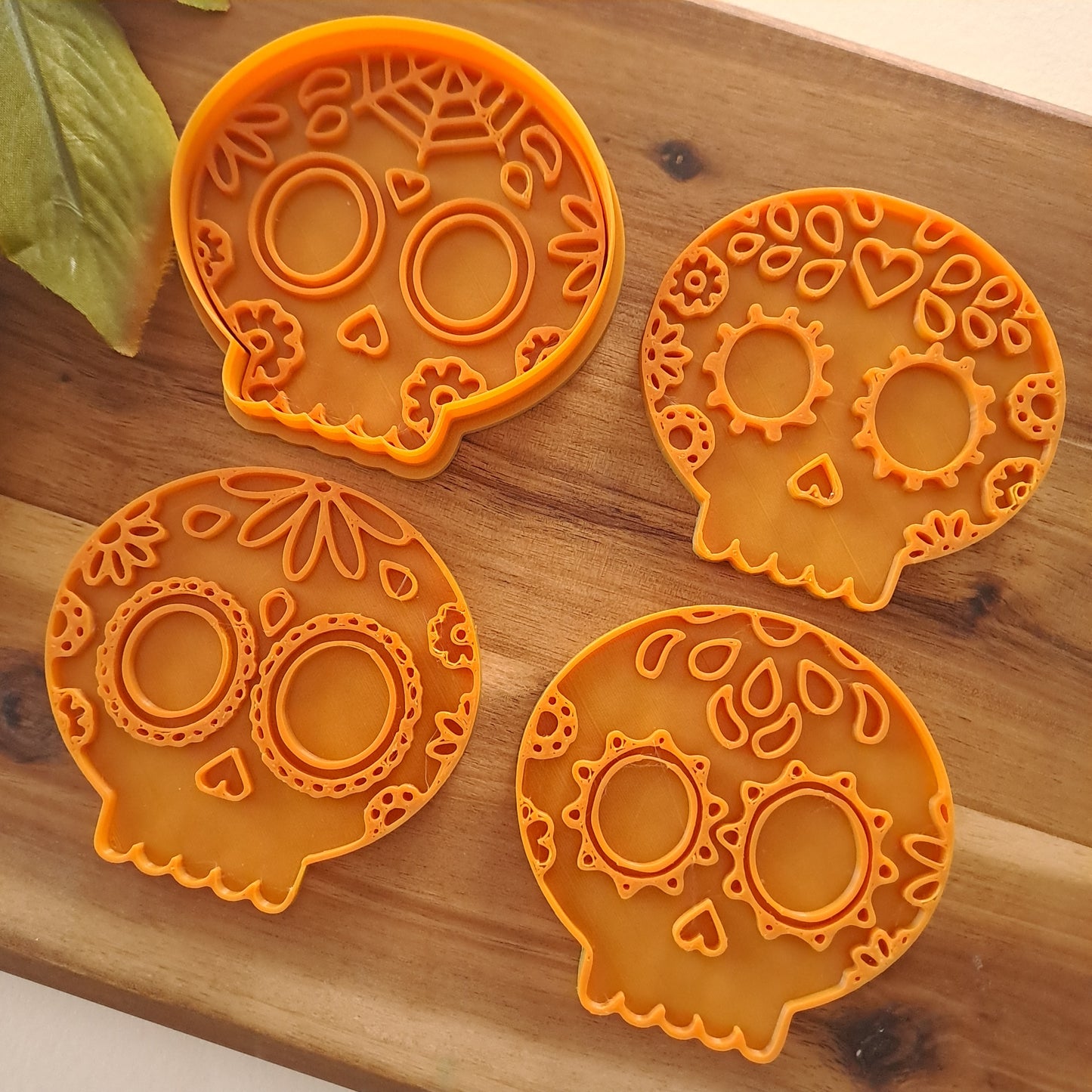 Halloween Mexican Skull - Cookie cutter - Mold - Sugar paste mould