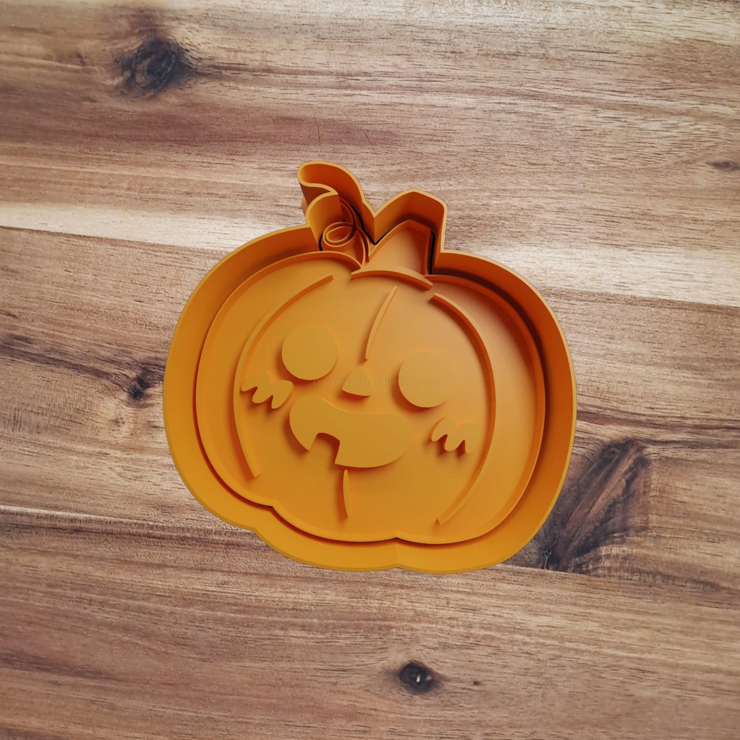 Zucca Mod.2 - Halloween  - Cookies cutter - Formina - Stampo per pasta di zucchero