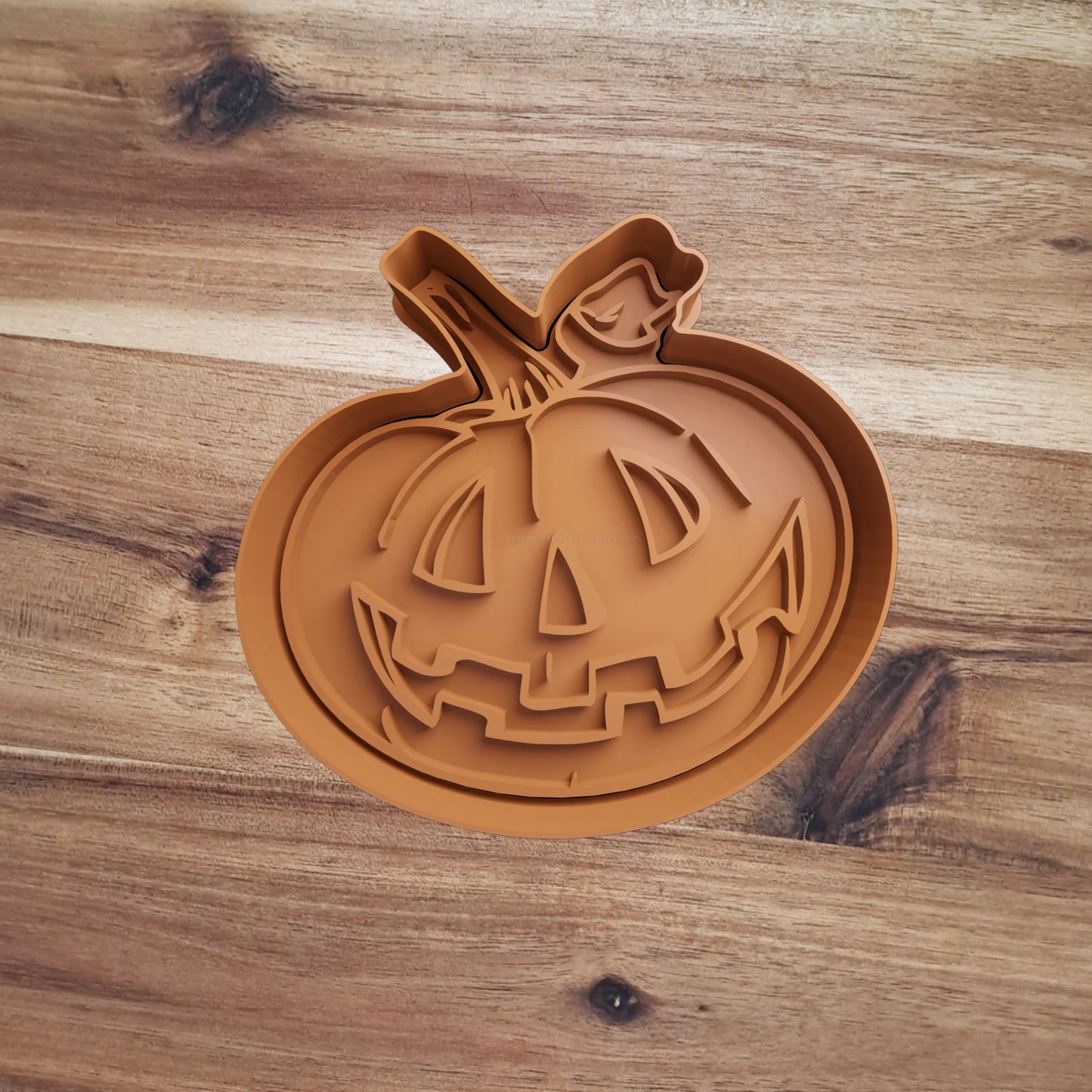 Zucca Mod.3 - Halloween  - Cookies cutter - Formina - Stampo per pasta di zucchero