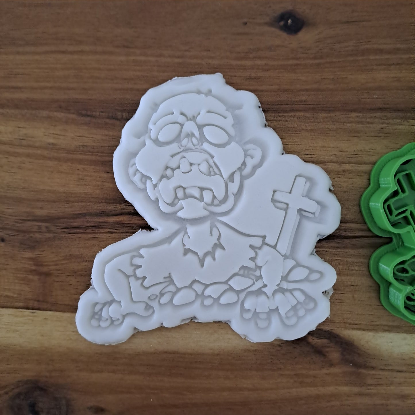 Zombie Mod.2 - Halloween - Cookie cutter - Mold - Mold for biscuits or sugar paste decorations for cake design