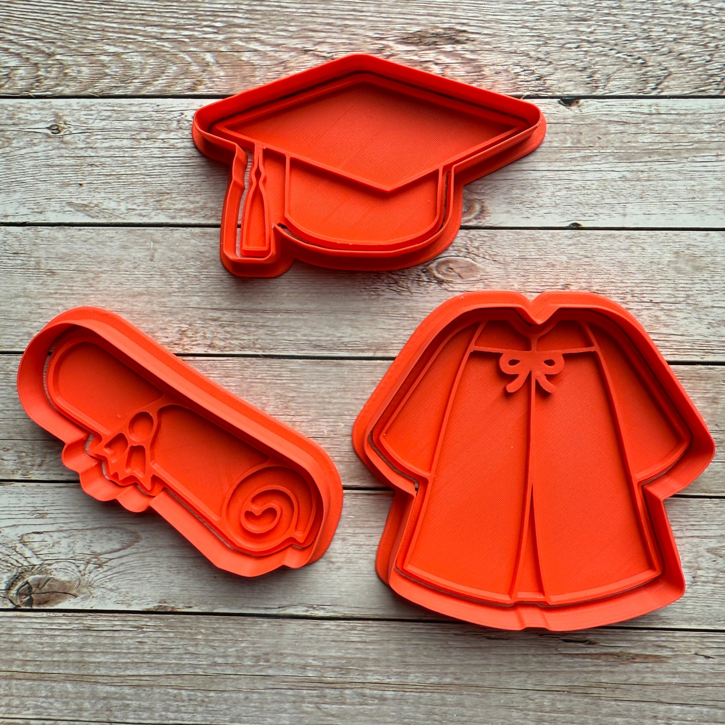 Laurea Diploma Tocco e Toga Mod.2 - Cookies Cutter - Formina - Laurea