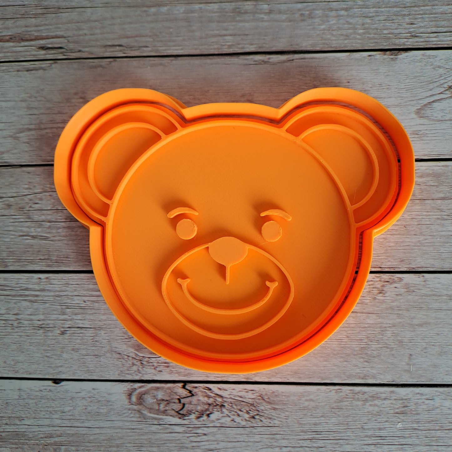 Viso Orso mod.1 - Tagliabiscotti - Cookies cutter - Formina - Stampo