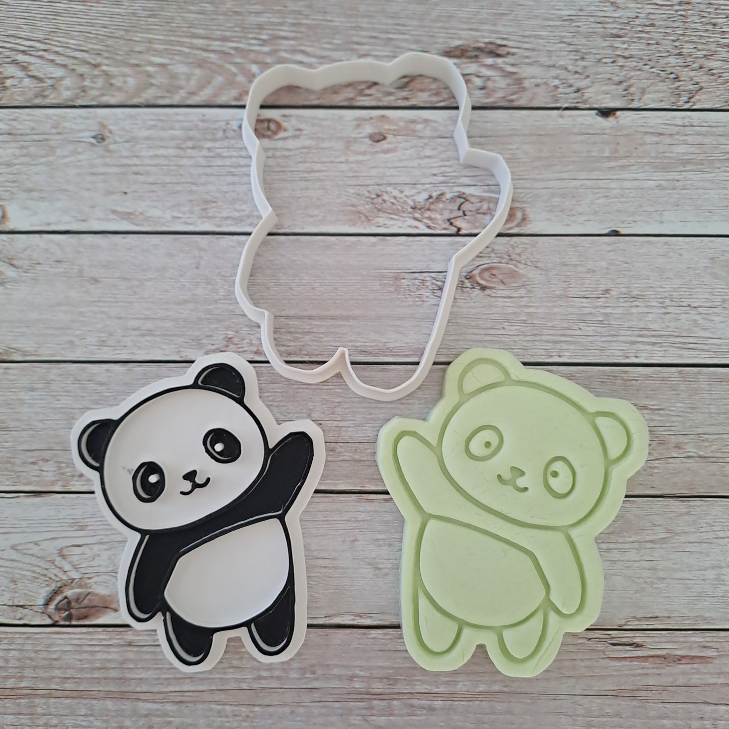 Panda Intero Orso - Tagliabiscotti - Cookies cutter - Formina - Stampo