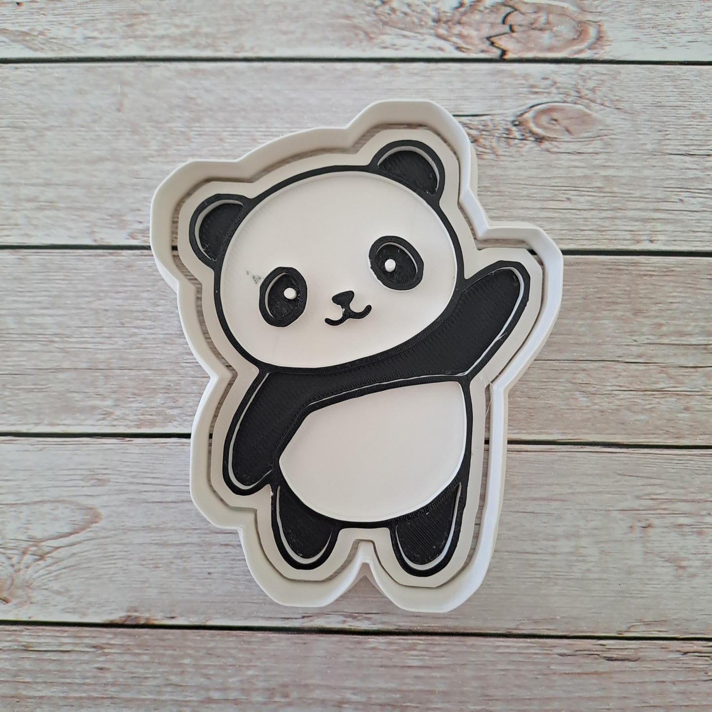 Panda Intero Orso - Tagliabiscotti - Cookies cutter - Formina - Stampo