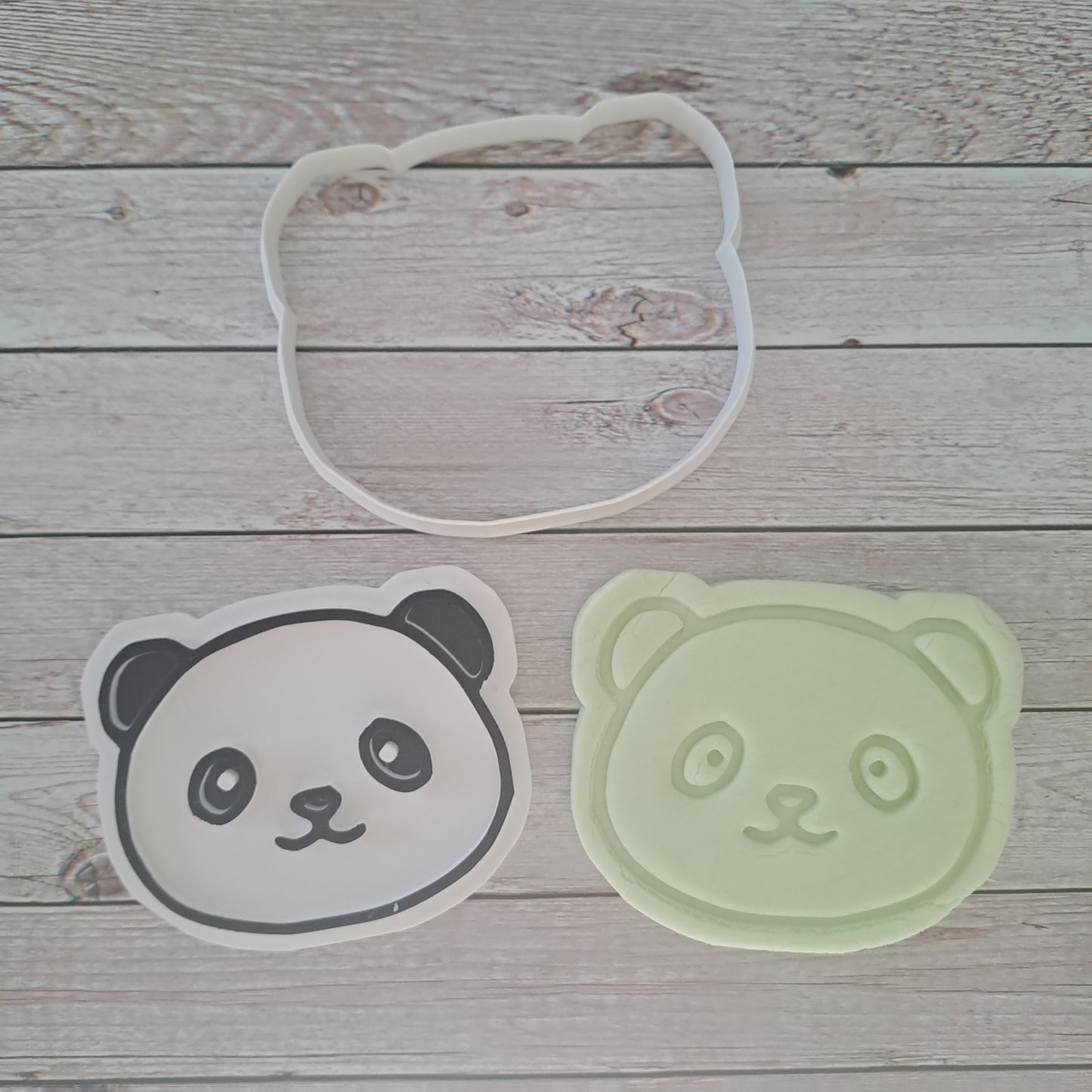 Panda Viso Orso - Tagliabiscotti - Cookies cutter - Formina - Stampo