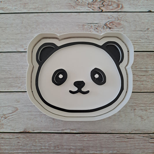 Panda Viso Orso - Tagliabiscotti - Cookies cutter - Formina - Stampo