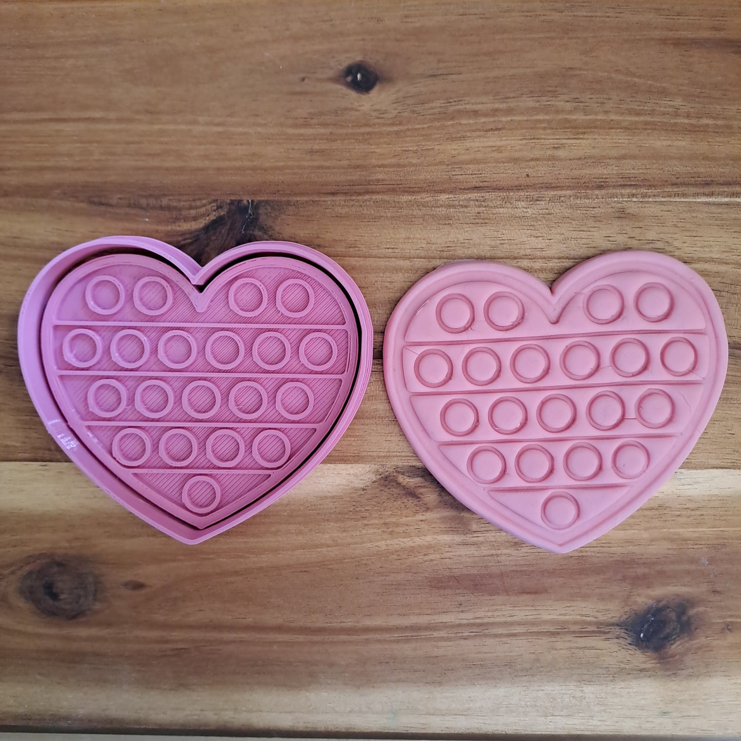 Pop IT Heart - Emporte-pièce - Formina - Moule pour biscuits ou décoration de gâteaux