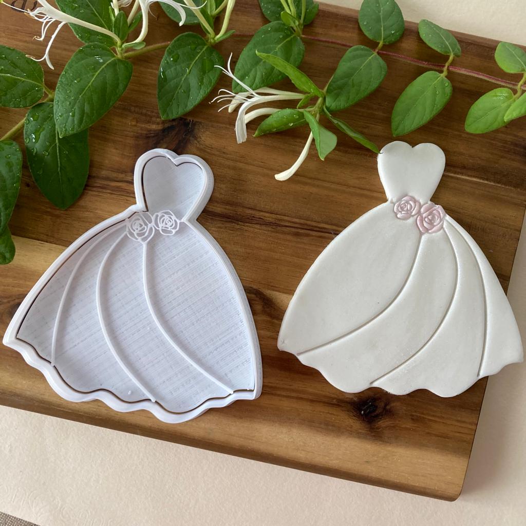 Silhouette Wedding Dress - Wedding - Form - Cookie cutter