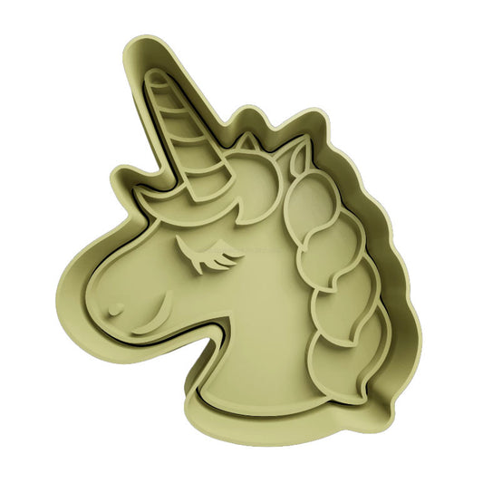 Unicorno mod.11 - Tagliabiscotti - Cookies cutter - Formina - Stampo