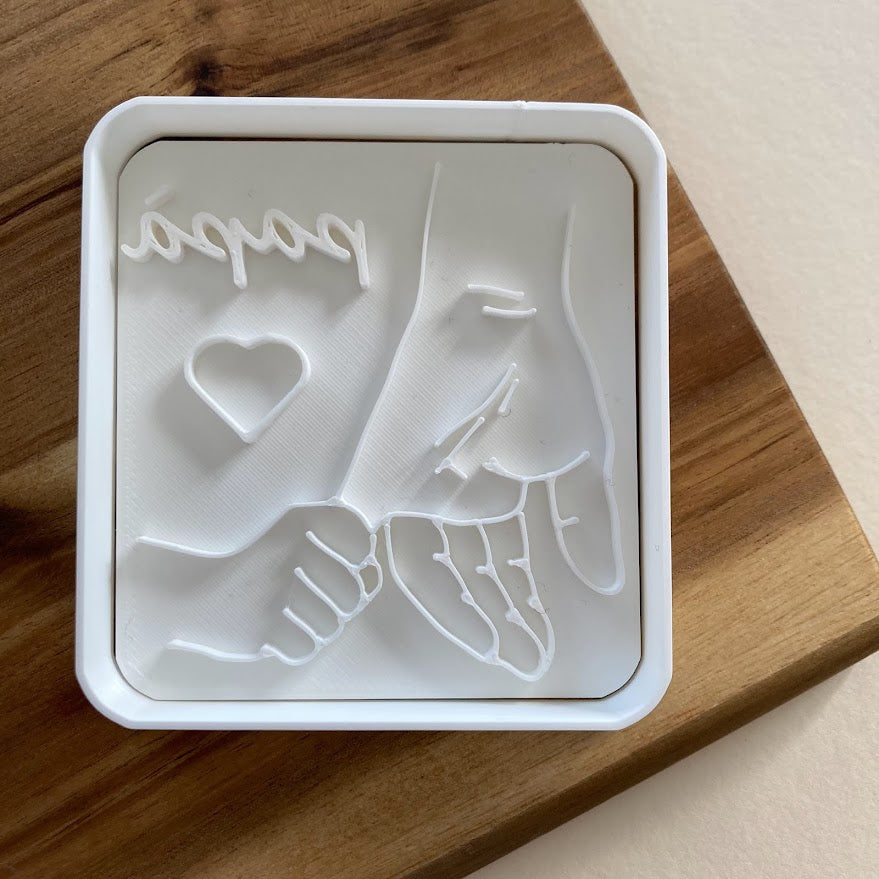 Father Son Hand - Father's Day - Cookie cutter - Biscuit cutter