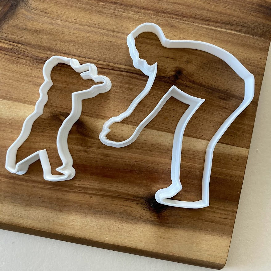 Father Son Hug - Father's Day - Cookies Cutter - Biscuit cutters